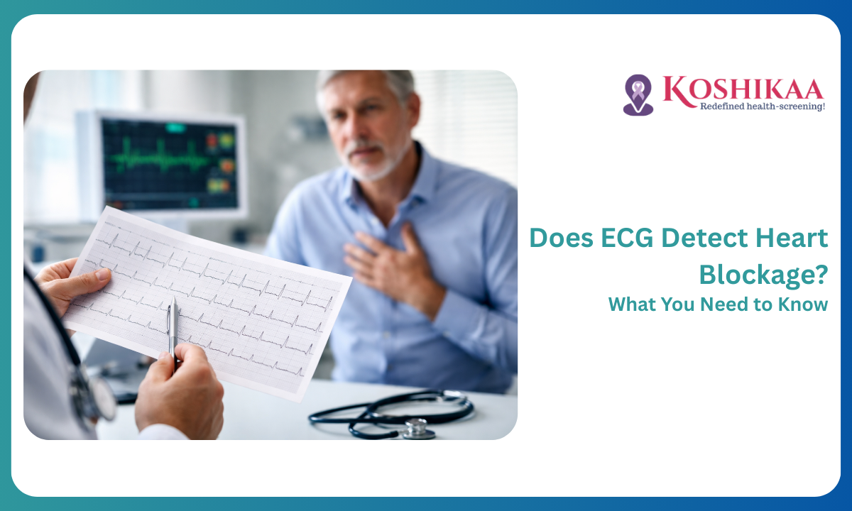 ECG detect blockage