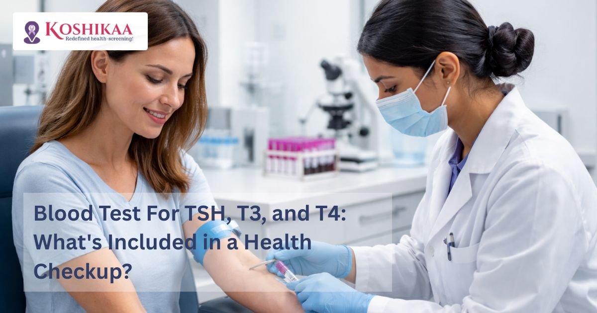 Blood Test For TSH, T3, and T4 - featured image