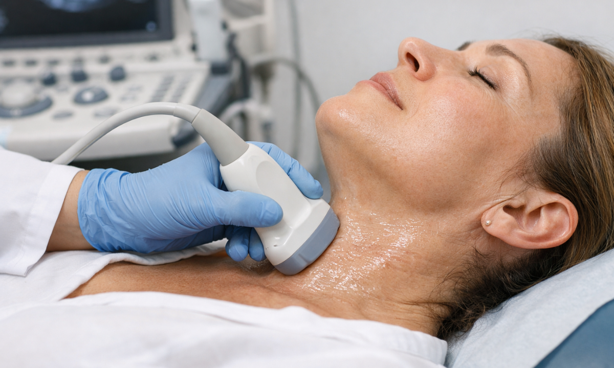USG scan for thyroid