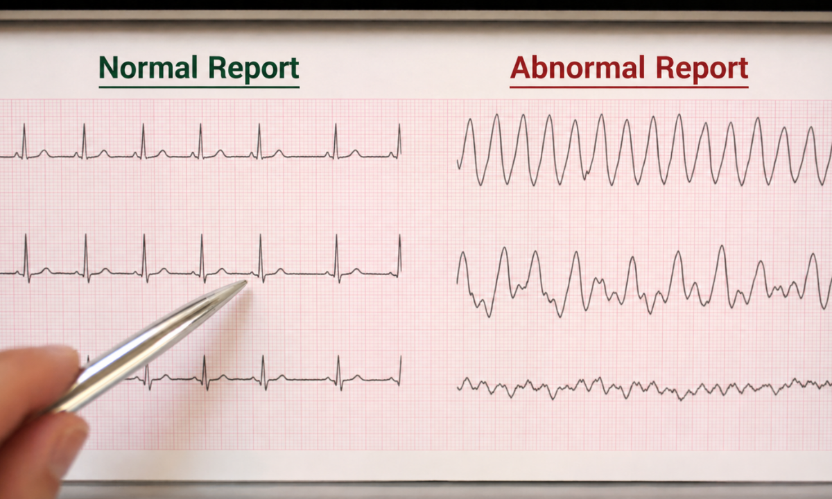 ECG Normal & Abnormal Signs