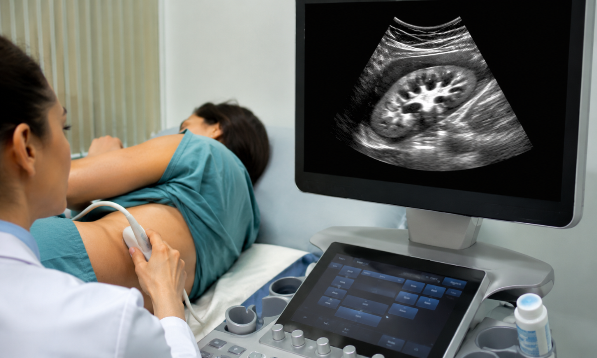 Cellular Stress on Ultrasound