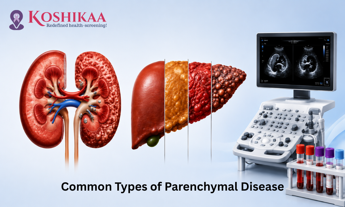 Types of parenchymal disease