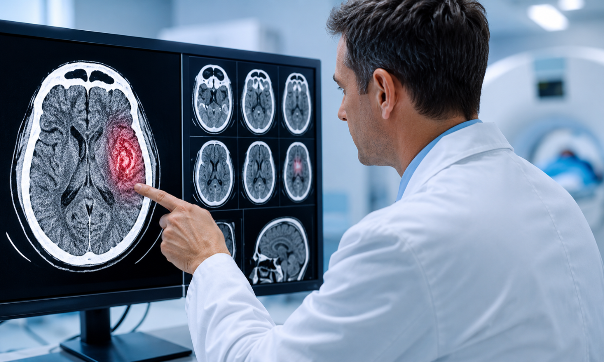 Brain CT scan