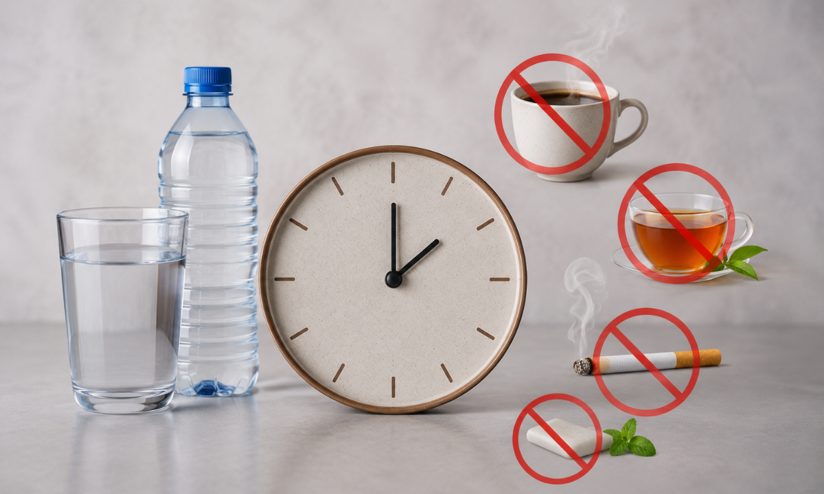 Preparing for a Fasting Blood Sugar Test