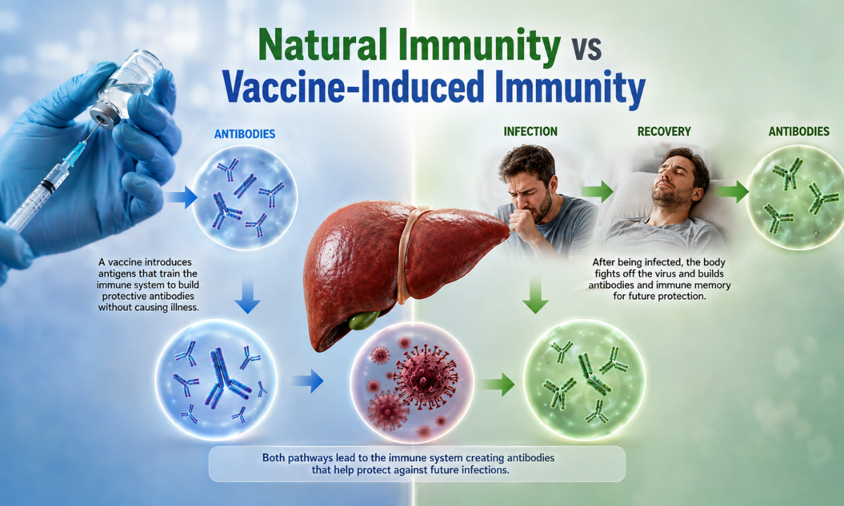 Natural vs. Vaccine-Induced Immunity