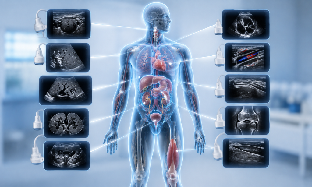 Ultrasound Diagnostic Uses by body area