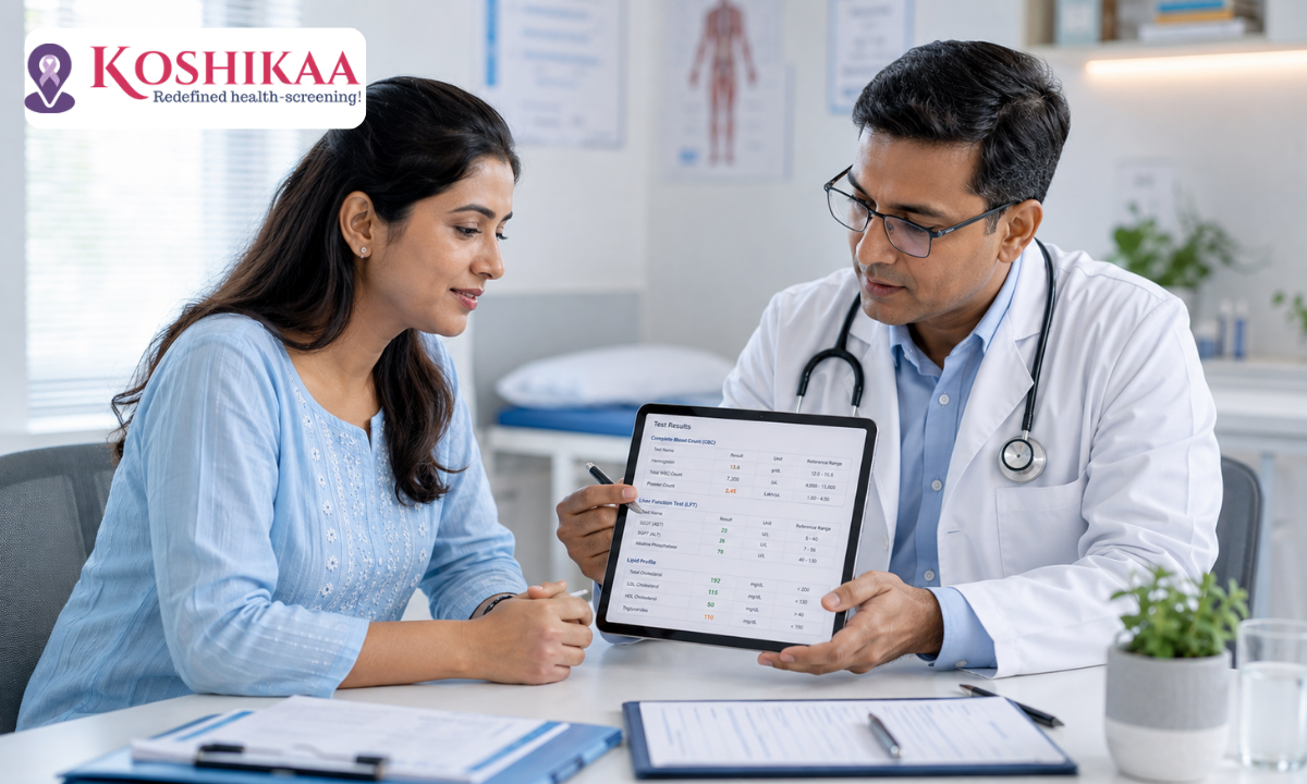 Health check-up reports and next steps