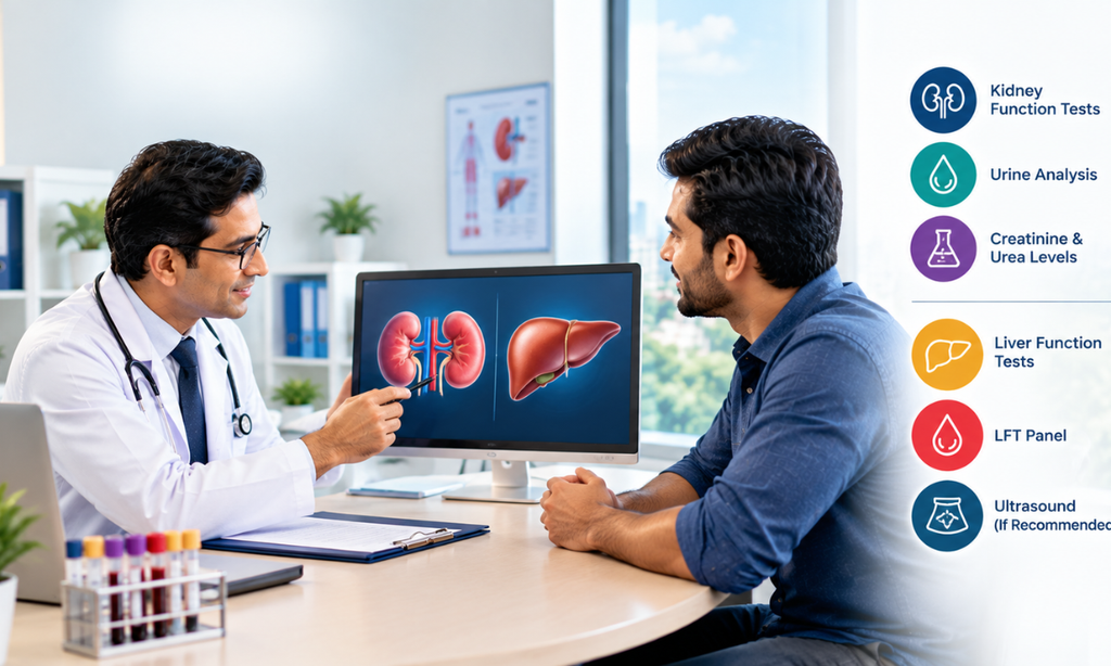 Kidney and Liver Health Screening for Men
